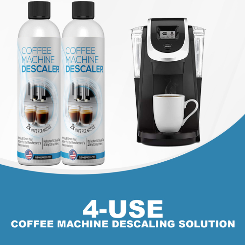 Descaling Solution for Coffee & Espresso Machines - 2 Bottle Pack